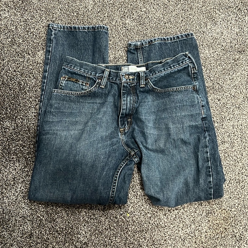 Men’s Lee Premium relaxed straight leg jeans 34x30